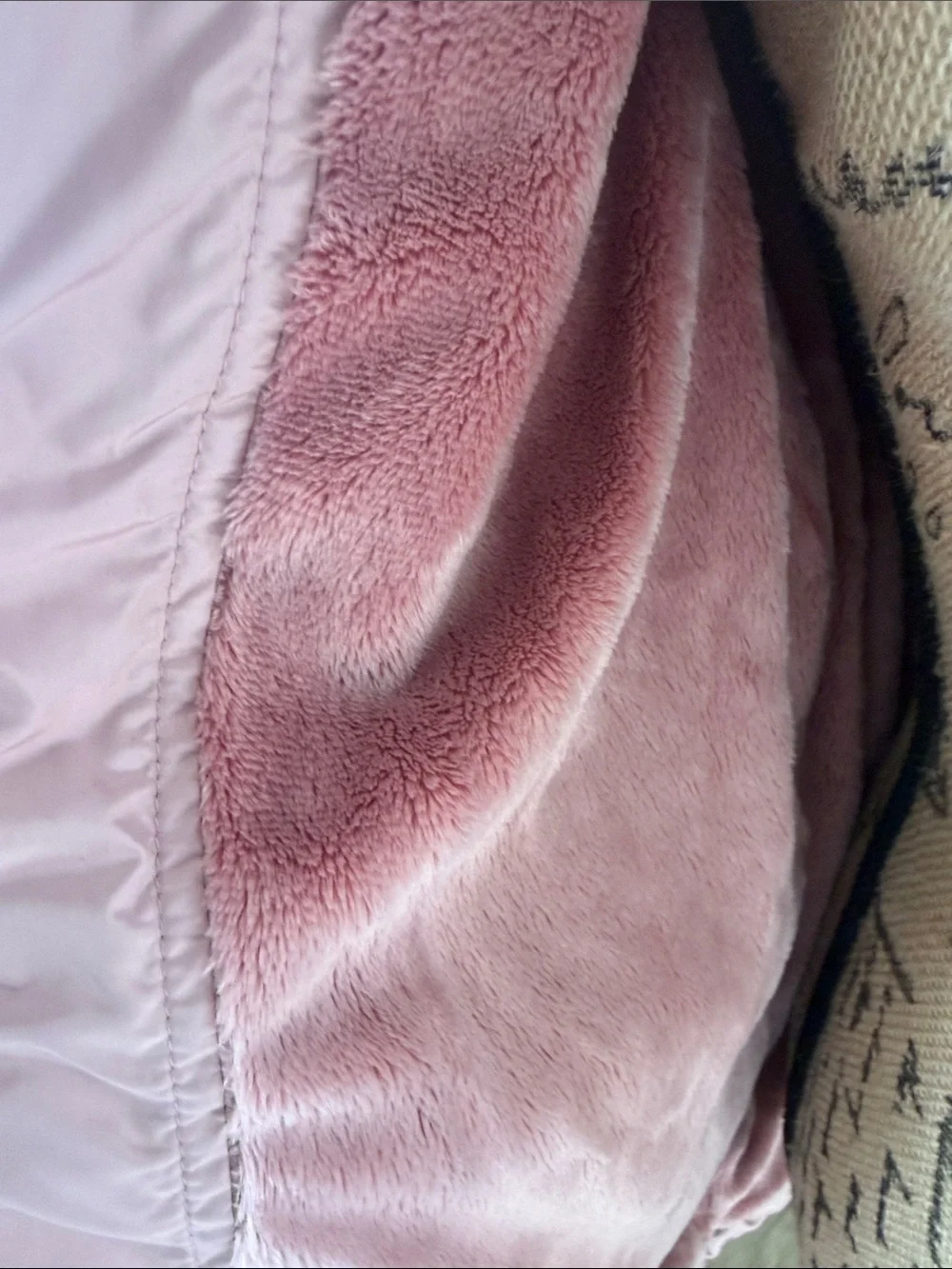 The Children's Place Pink Faux-Fur Hooded Puffer Coat
